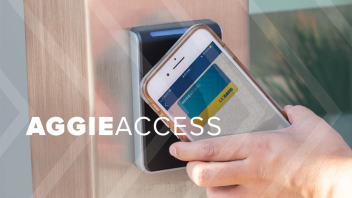 AggieAccess project graphic.