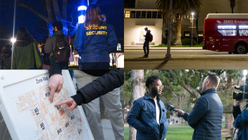 Safety Lighting Walk campaign graphic.